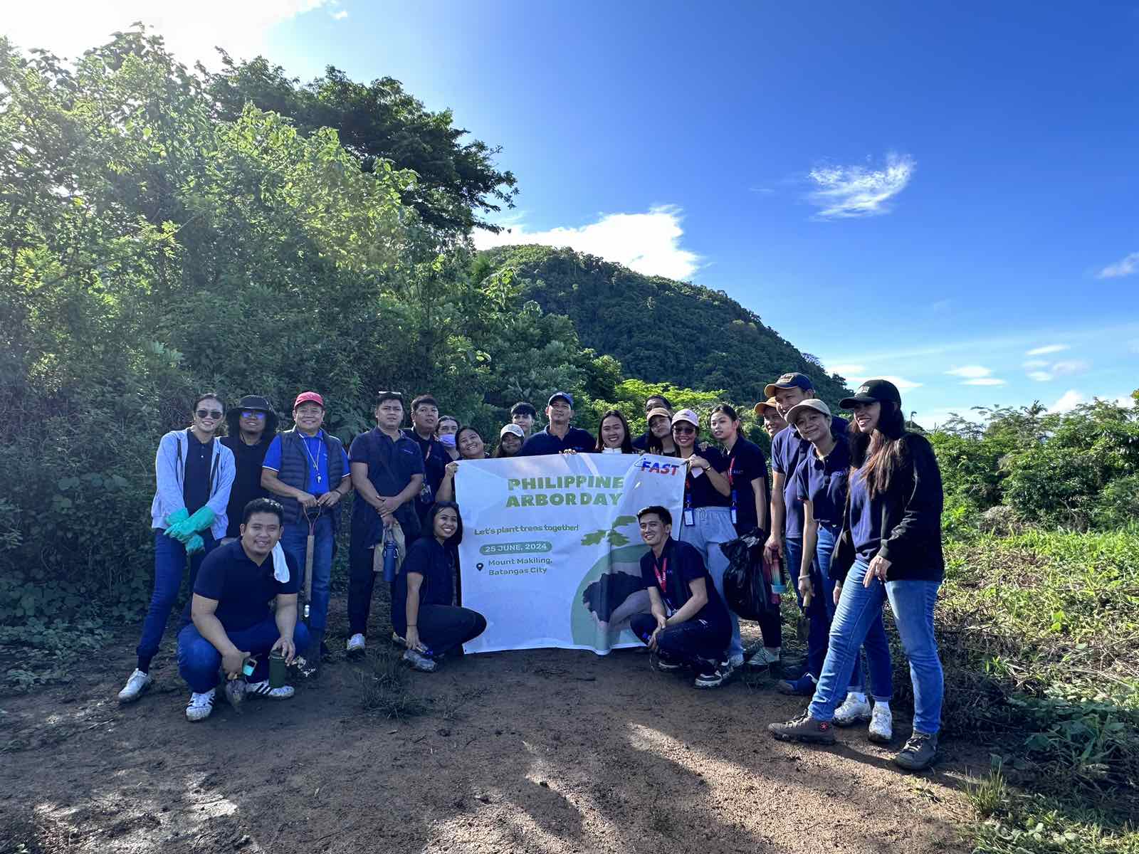 FAST Marks Philippine Arbor Day 2024 with Tree Planting Activity FAST Logistics Group